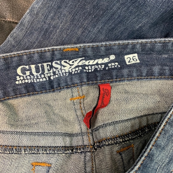 GUESS DAREDEVIL BOOT CUT Distressed Jeans 26 x 31 - Picture 13 of 16